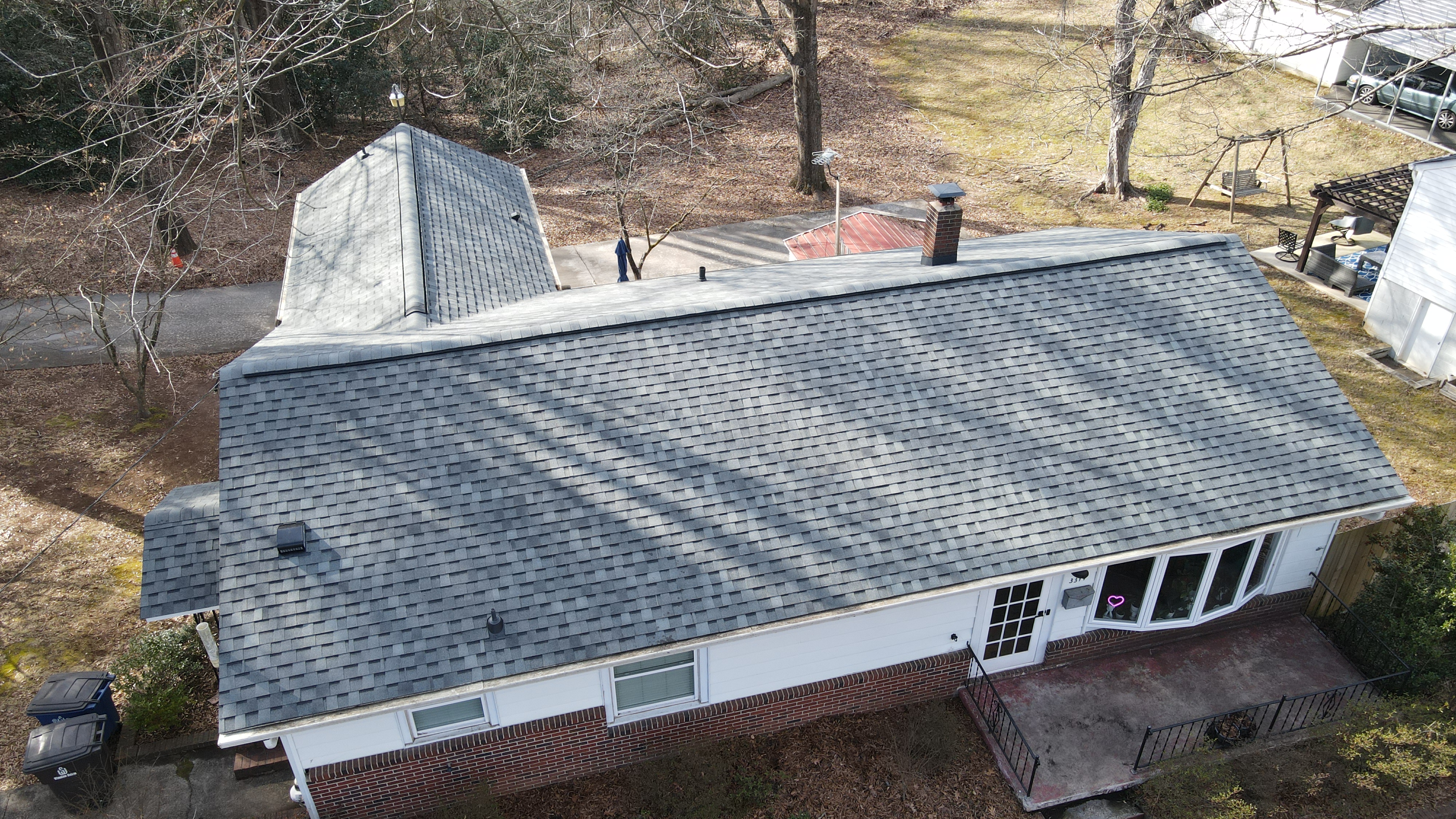 Residential roof replacement in Greensboro, NC by Silverback Roofing